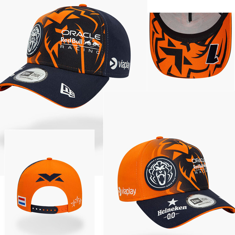 新しい KTM レーシング キャップ F1 男女兼用カップル帽子野球アヒルの舌サンシェードカーブつばフラットつばカーカートオフロード|undefined