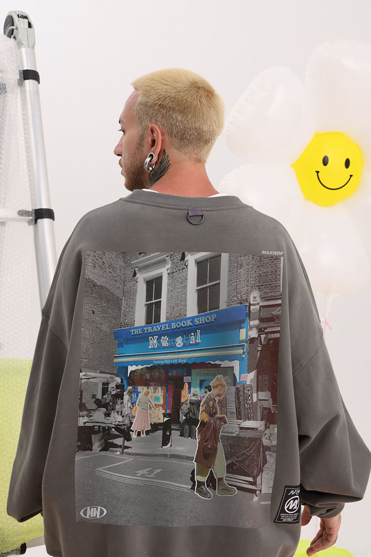 Men's Clothing round neck pullover sweater heavyweight high street original designer brand Japanese couple style _voghion.com