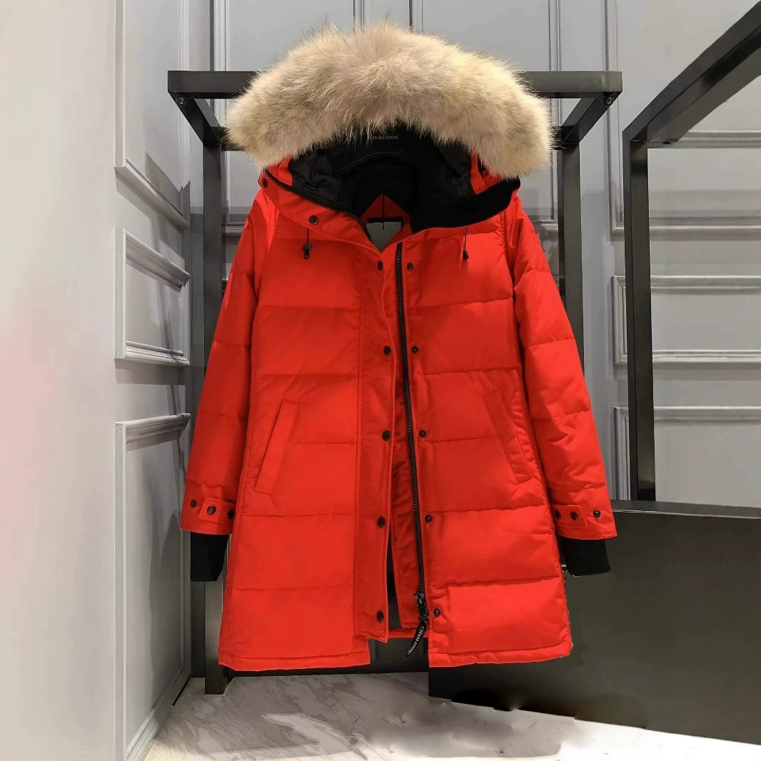 Shelburne Cross Border Goose Down jacket 15 women's mid-leng