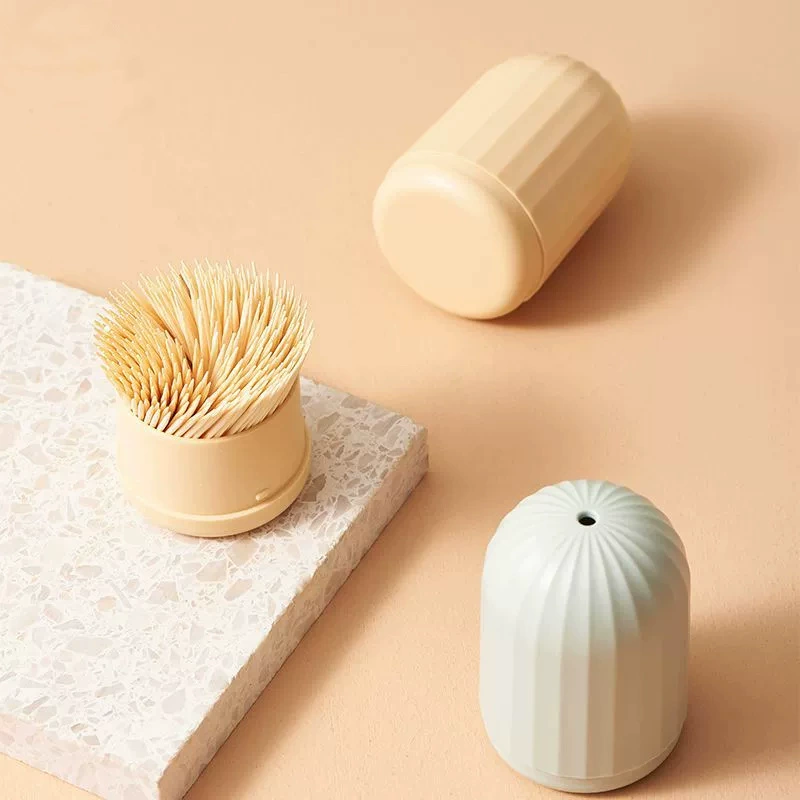 Креативный бытовой держатель для зубочисток для обеденного стола, замок с пряжкой в ​​стиле ins, устойчивый и не легко отваливается.