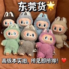 东莞现货发labubu拉布布一代心动马卡龙盲盒公仔毛绒搪胶潮玩爆款