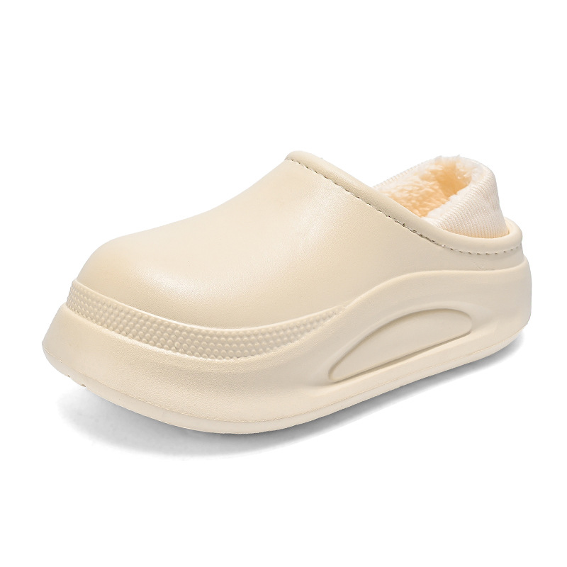 Zapatillas de algodón para hombres zapatos de algodón para hombres impermeables y resistentes al frío en invierno, sensación de pisar mierda y terciopelo engrosados, cálidos y gruesos, suelas resistentes al desgaste image 8