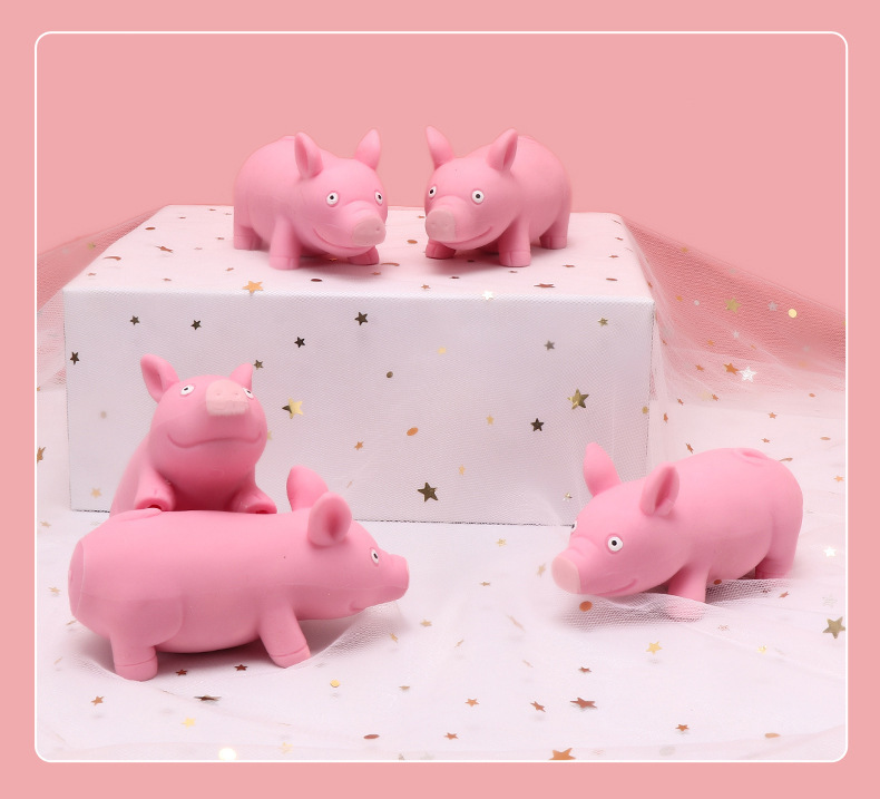 Cute Pink Pig Decompression Creative Toy display picture 1