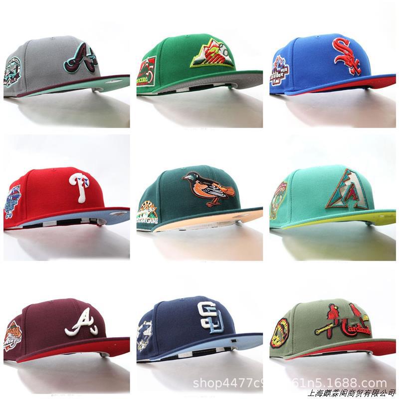 Sombreros bordados de comercio exterior para hombres y mujeres, gorras de visera de equipo, gorras ajustables, gorras de hip-hop, gorras de béisbol, gorras deportivas con letras
