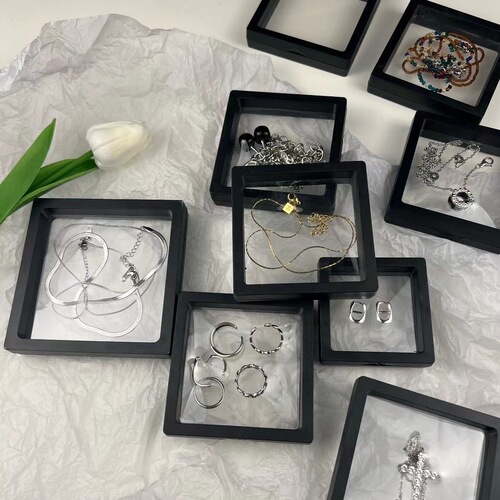 Jewelry storage box, earrings, necklace, ring, watch, anti-oxidation, dust-proof, portable carry-on, recommended by Ouyang Nana