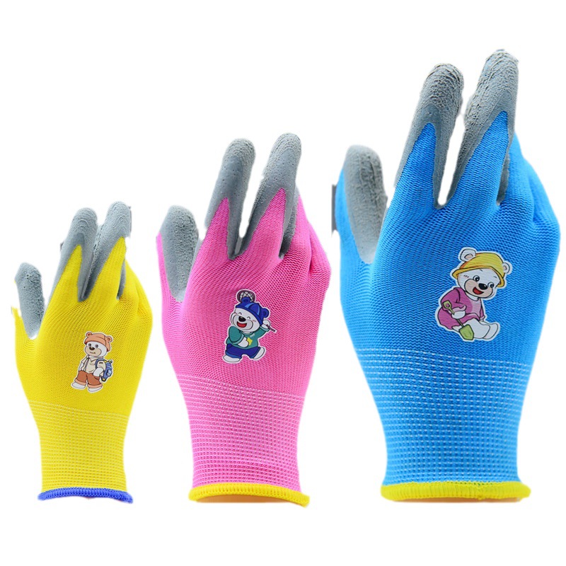 Guantes de pesca impermeables al aire libre para adultos y niños antideslizante jardinería anti-piercing clip cangrejo anti-mordedura protección