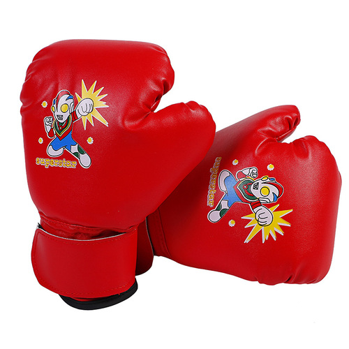 Adult and Children Boxing Gloves Taekwondo Baby Boys Kids Set Fighting Sandbag Girl Sparring Gloves