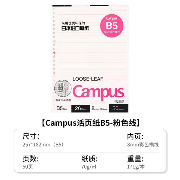 B5/50 pink line 1523p