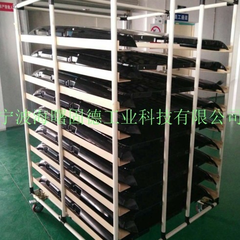 浙江江西厂家直供 线棒周转物流台车 物流周转笼车精益管架