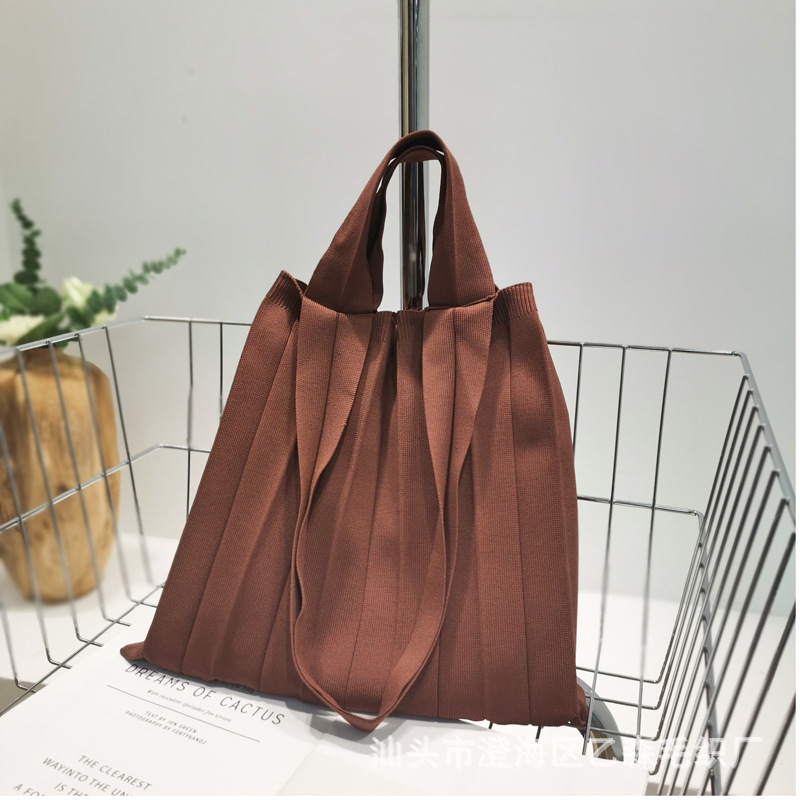 Chinese style cute bag and leisure wool woolen bag men's and women's…