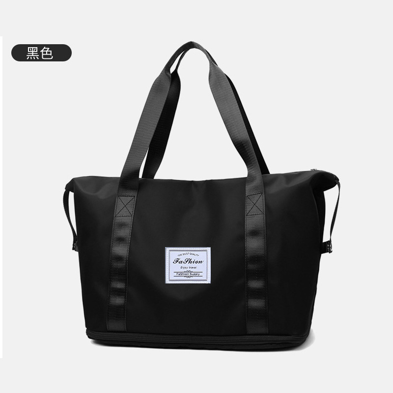 Bolsa de viaje de gran capacidad bolsa de mano al por mayor bolsa plegable ligera para mujeres separación seca y húmeda bolsa deportiva