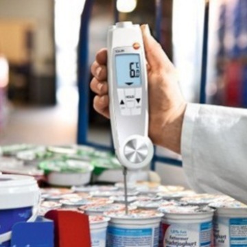 德图 testo 104-IR 折叠式防水温度仪 红外/接触式二合一