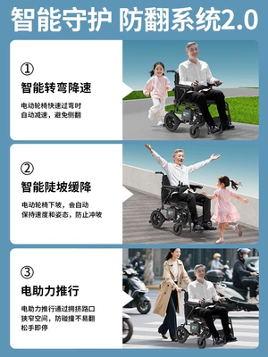 Qatlanan elektrik velosipedlər — Electric Wheelchair, Intelligent and Fully
