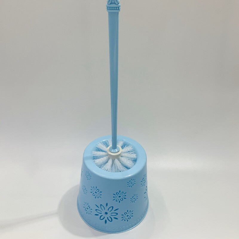 Manufacturer Wholesale Plastic Toilet Brush Cleaning Brush with Base Household Bathroom Cleaning Tools Toilet Brush Set