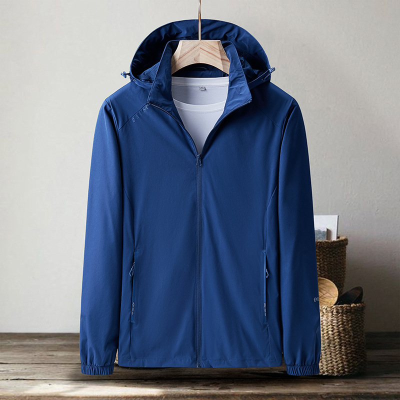 Spring summer travel thin jacket for men and women