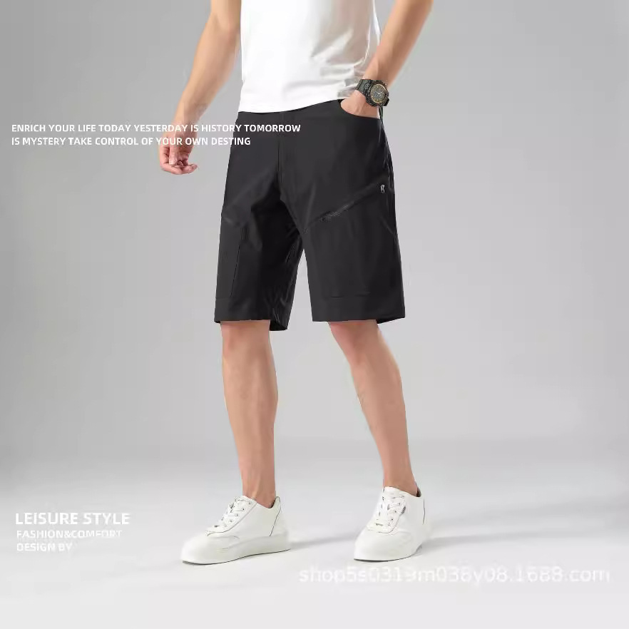 Niaojia Functional Outdoor Series Loose Breathable Men's Workwear Multi-Pocket Straight-Leg Shorts Versatile Quick-Dry