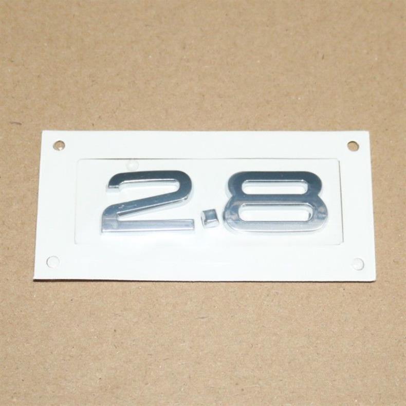 Suitable for Audi A6L models from 2005 to 2011; rear trunk lid; FAW Audi emblem, car logo, and engine displacement label