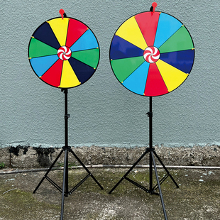Amazon Lucky Wheel Props Game Activity Erasable Stand Lottery Wheel Others