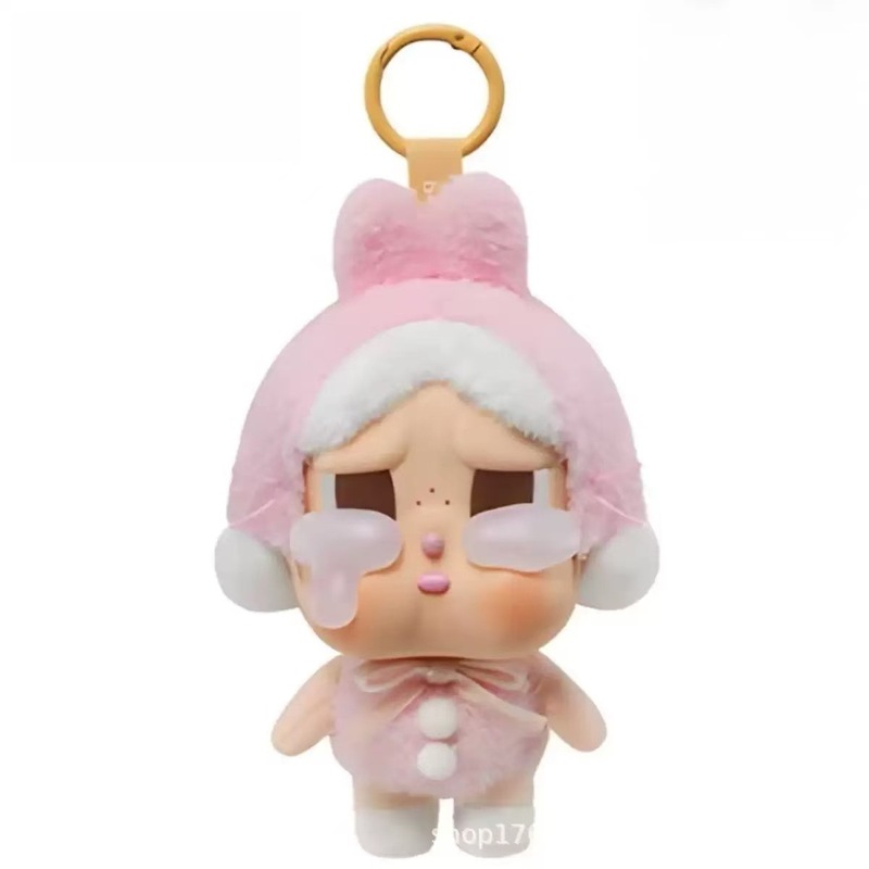 CRYBABY 哭娃盲盒祖国版毛绒公仔呆萌钥匙扣挂件玩偶新品|undefined