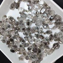 巴基斯坦闪灵钻吊坠S925纯银扣 简约时尚OL女款万能DIY吊坠大颗粒