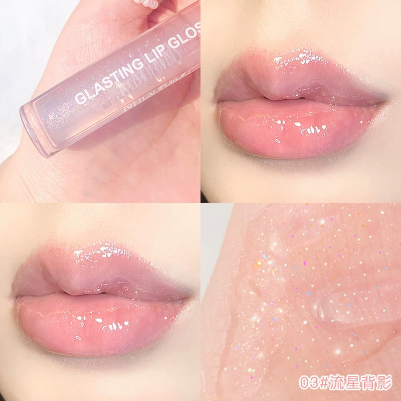 Lip gloss, moisturizing lip balm, glossy transparent multicoloured toner, intense hydration