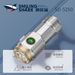国境を越えた新しいミニ固定焦点高輝度懐中電灯、磁気吸引付きポータブルクランプデザイン、屋外用 3 ビーズ強力な光懐中電灯
