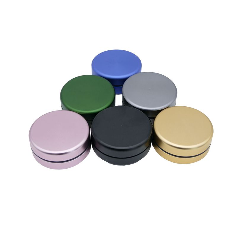 メーカー直販起爆金63mm 2層金属貯蔵缶アルミたばこケースたばこケースジュエリー収納ケース|undefined