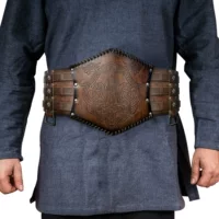 Скандинавский стиль викингов Молот Тора Широкий ремень Средневековый ретро пояс Рыцарь ремень трансграничная горячая продажа