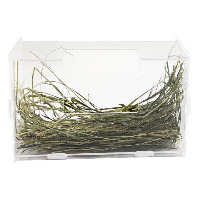 Кролик акриловая стойка для травы большой емкости соответствующий Туалет голландская свинья морская свинка стойка для травы домашнее животное соответствие стойка для травы оптом