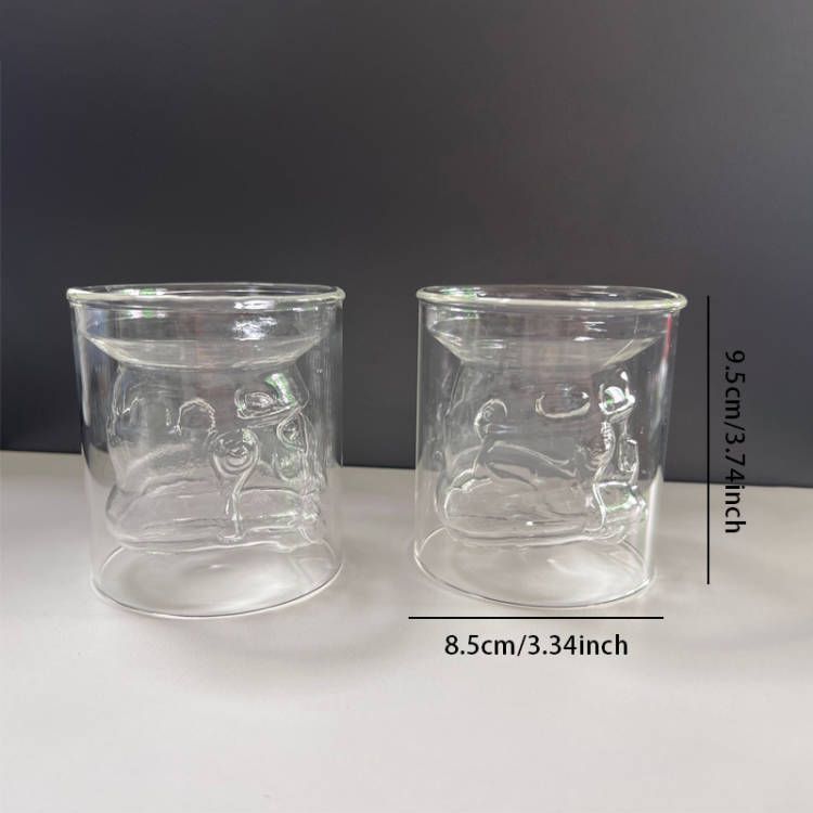 흰색 군인 더블 컵 150ml 150ml