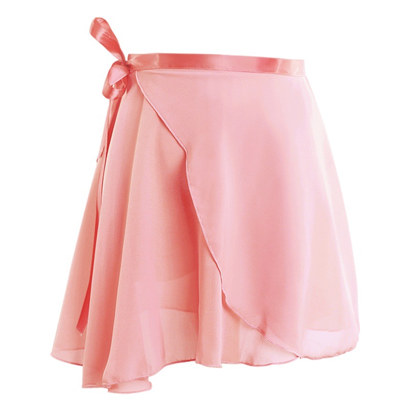 Ropa de práctica de ballet falda de gasa de baile falda de una pieza para adultos falda de encaje gris púrpura niña falda de práctica de baile