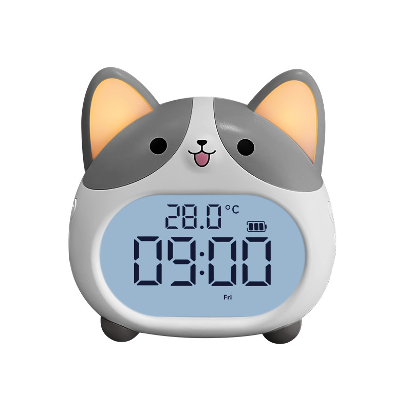 Reloj despertador Corky Grey