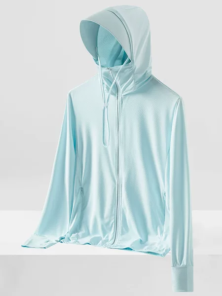 Outdoor Anti-ultraviolet Sunscreen Clothing Summer Breathable Sunscreen Clothing UPF50 Men's and Women's Lightweight Breathable Jacket Fashionable