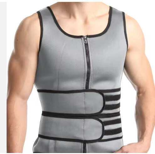 Ropa deportiva de neopreno que induce la sudoración, moldea la figura, de secado rápido, transpirable, prenda de compresión para hombre, ropa deportiva ajustada de secado rápido