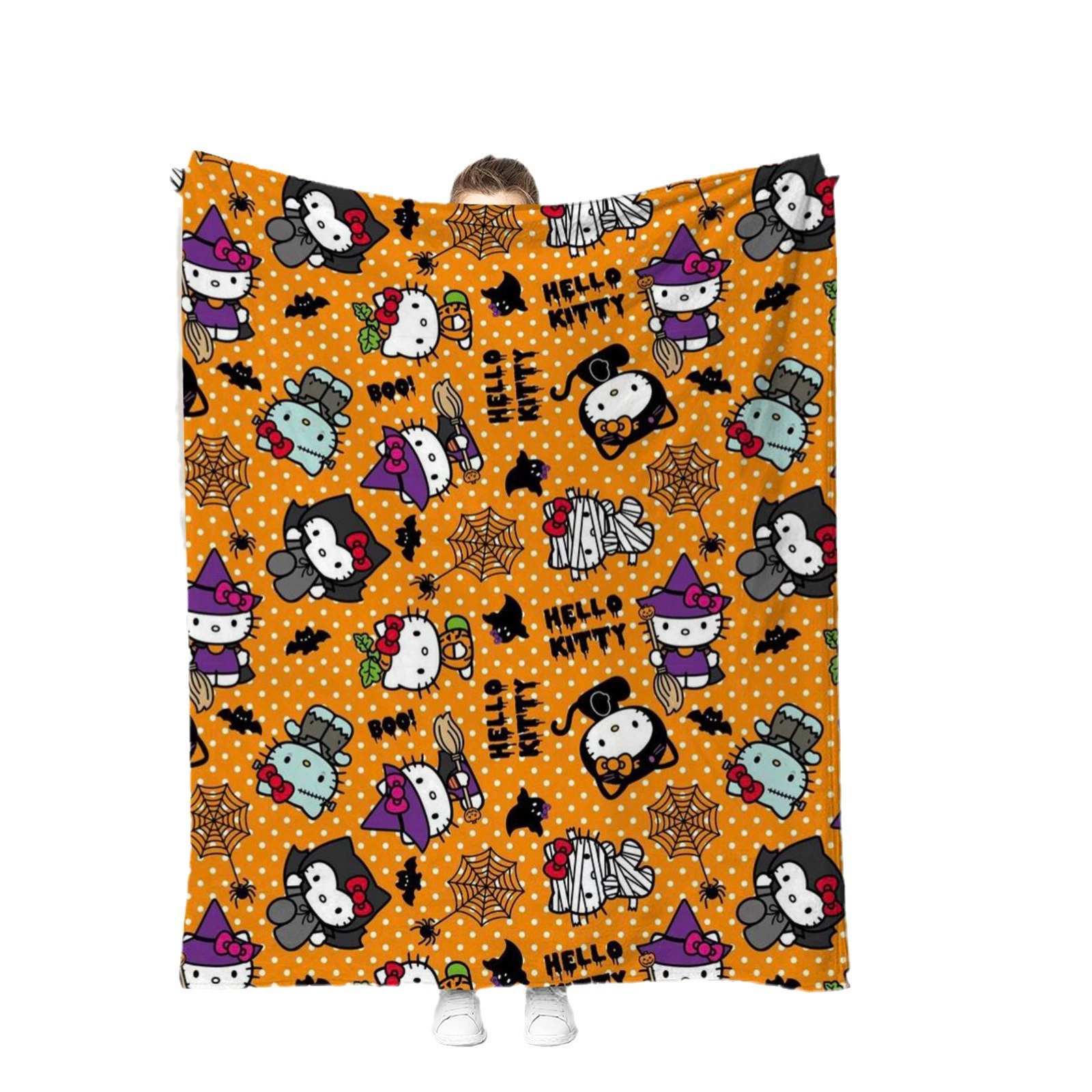 Hello kitty, детское одеяло для сна, диван для сна, хэллоуин, увеличенная толщина, ()