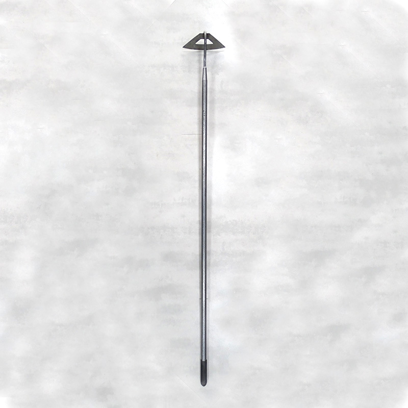 厂家批发农用锄头园林园艺工具长铁柄锰钢空心锄