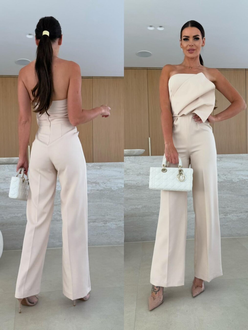 385g Weight Sleeveless Sleeve Length Full Length Pants Length Polyester Fabric Type Mid Waist Waist Line Jumpsuits Pants Type Inelastic Elasticity Bodysuits Tops Type Holiday, Selfie Occasion Regular Fit Fit Type Solid Color Pattern Summer Season Women's Gender Casual, British Style, Streetwear Style Women's Holiday Selfie Bodysuits Casual British Style Streetwear Solid Color Full Length Jumpsuits 17