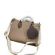 Wide Edition Onthego BB Jungle 25 small size Tote Bag with Zipper Wide Shoulder Strap Crossbody Handbag for Women