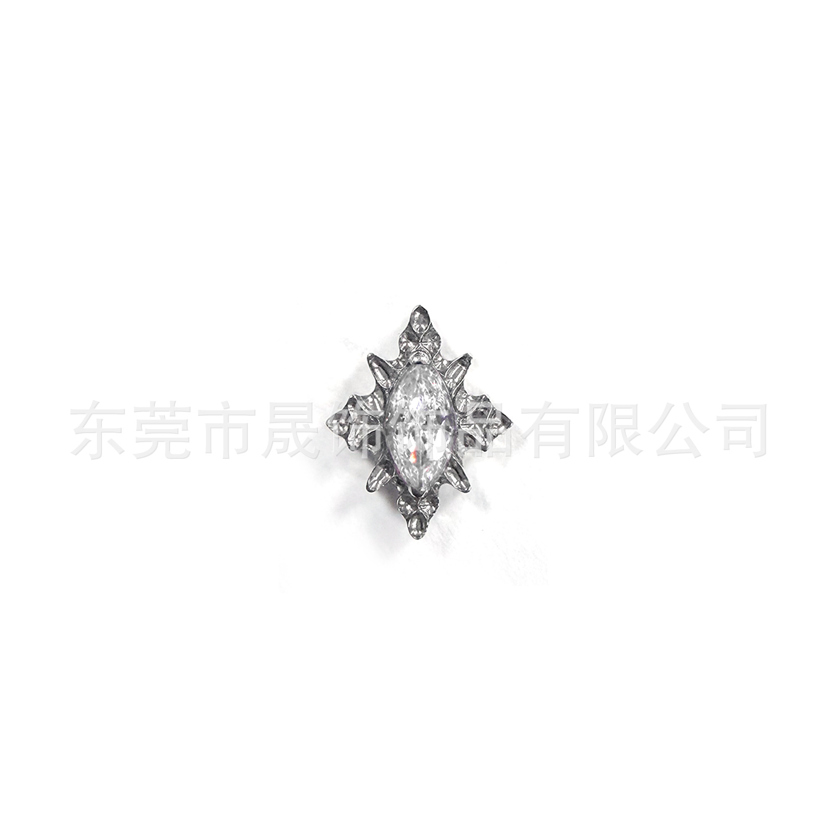 F136 Titanium Alloy 棱镜 Ear Stud Studded 马眼 Cubic Zirconia Helix Cartilage Stud G23 Titanium Internal Thread Ear 蜗钉 Piercing Jewelry