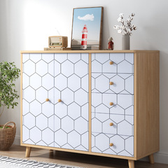 Desk sticker cabinet dining cabinet door face self-adhesive waterproof moisture-proof wallpaper Nordic style decoration washable renovation wallpaper