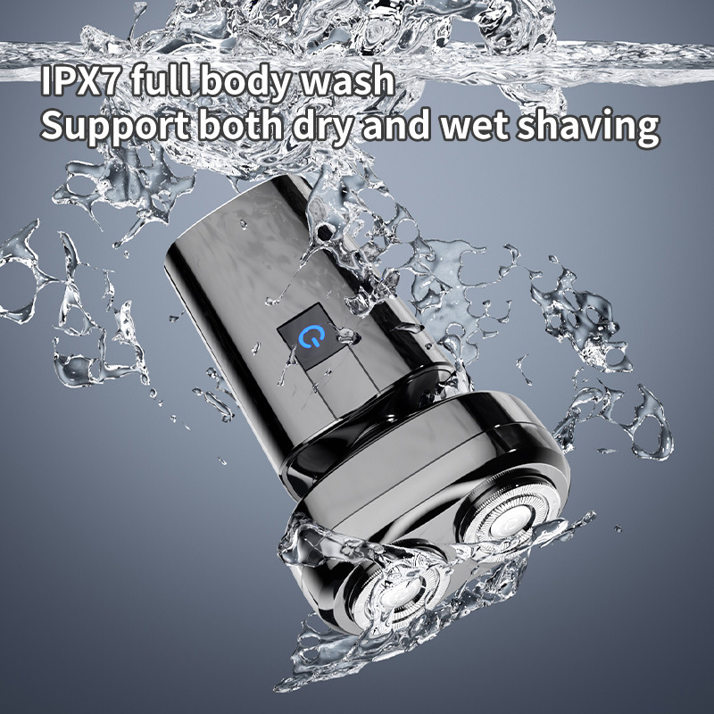 Men's Electric Shaver Rotary Shaver Water Bath Box Gift for Boyfriend Wholesale Factory Direct Sales