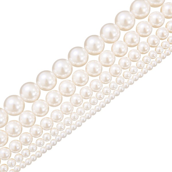 Quality glass round beads