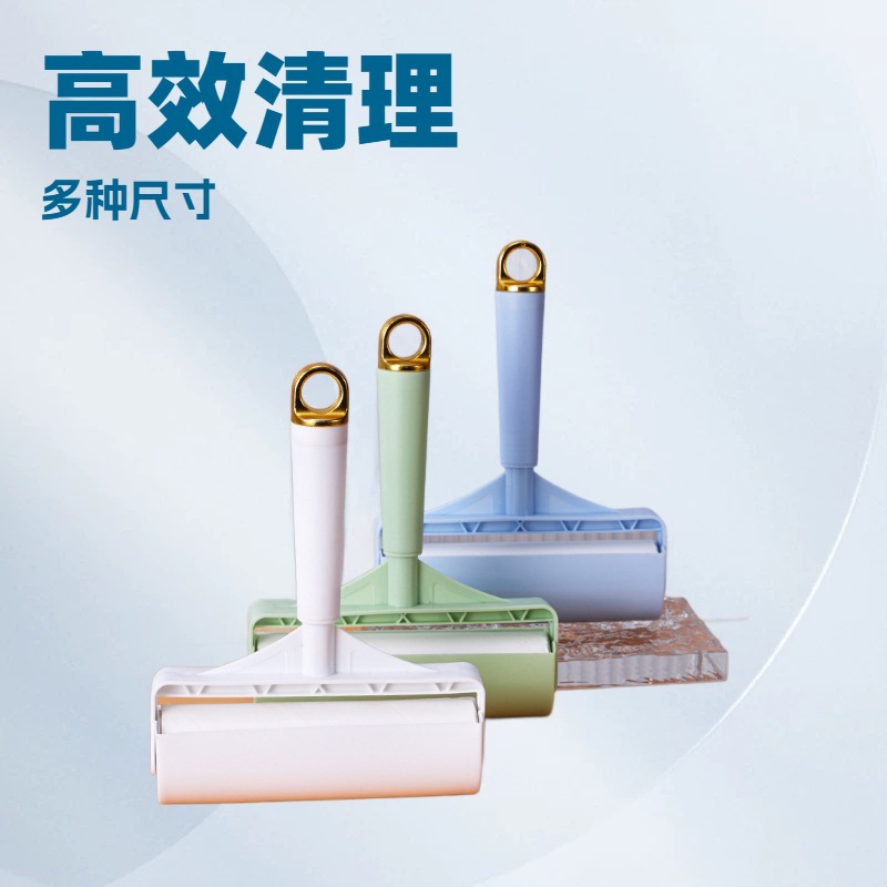 Rodillo quitapelusas, papel quitapelusas, papel para polvo, removedor de pelo para ropa, limpieza y eliminación de pelusas, papel adhesivo, removedor de pelusas, removedor de bolas de pelo. image 3