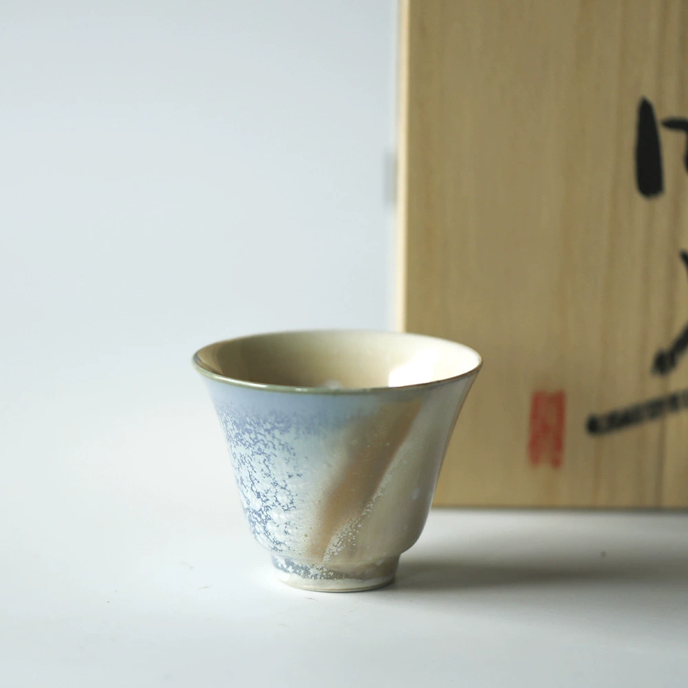 极光郎红窑变主人杯景德镇茶盏手作茶杯个人专用陶瓷茶具品茗杯
