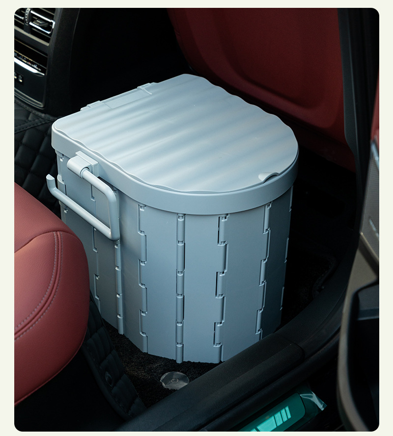 【Premium Selection】Portable Outdoor Camping Folding Toilet Car Seat Toilet Emergency Toilet for Car Travel Odor-Proof