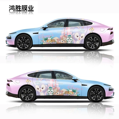 and Explorer; custom paint and color | Auto Color Change Film - lina-belle-custom-pvc-material