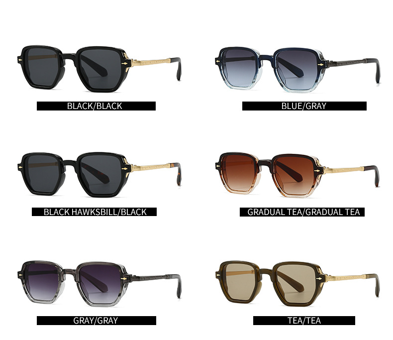 Sunglasses Classification Casual Geometric PC UV400 Protection Square Full Frame Women's Sunglasses