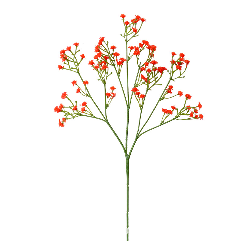 Gypsophila artificial de goma suave para ramos