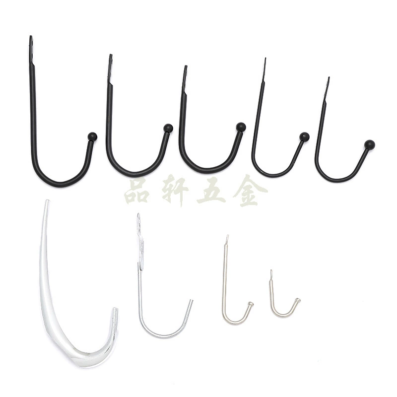 Оптовая продажа производителей 34*25 мм железо маленький крюк мини крюк шкаф декоративный маленький крюк