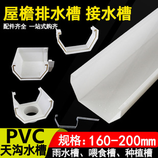 Eaves Gutter Roof Water Gutter Roof Sun Room Exterior Wall Gutter Roof Drip Gutter 160 Rain Gutter